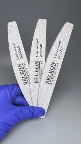 Пилка Beleon 240/240 упаковка 25 шт 32 фото