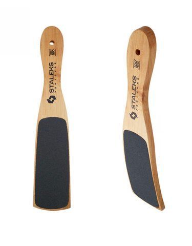 Пилка для п'ят дерев'яна STALEKS PRO BEAUTY & CARE 10 TYPE 2 (100 /180 грит) 54 фото