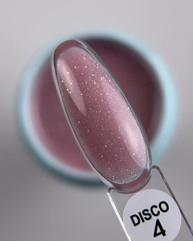 Builder gel Disco №4 15гр 7 фото