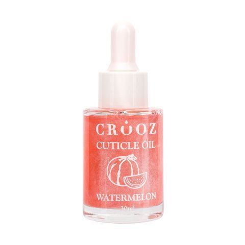 Суха олія з шимером CROOZ CUTICLE OIL Кавун 30 мл 27 фото