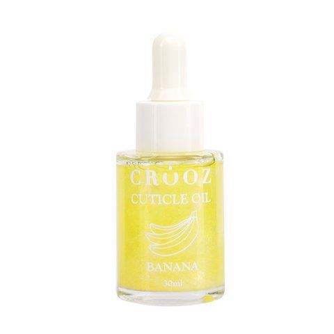Суха олія з шимером CROOZ CUTICLE OIL Банан 30 мл 27 фото