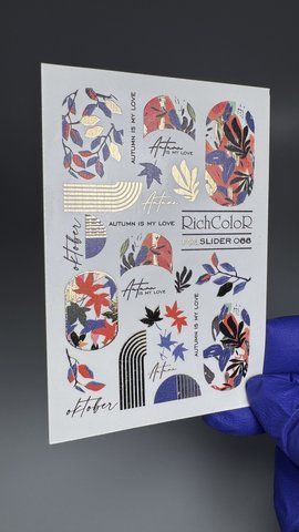 Слайдер дизайн Rich Color foil slider 066 33 фото