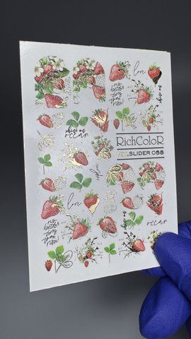 Слайдер дизайн Rich Color foil slider 058 33 фото