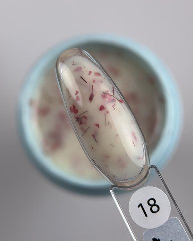 Flowers milk gel №18 15гр 2338 фото