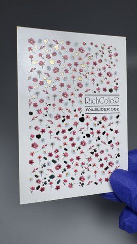 Слайдер дизайн Rich Color foil slider 082 33 фото