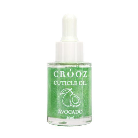 Суха олія з шимером CROOZ CUTICLE OIL Авокадо 30 мл 27 фото
